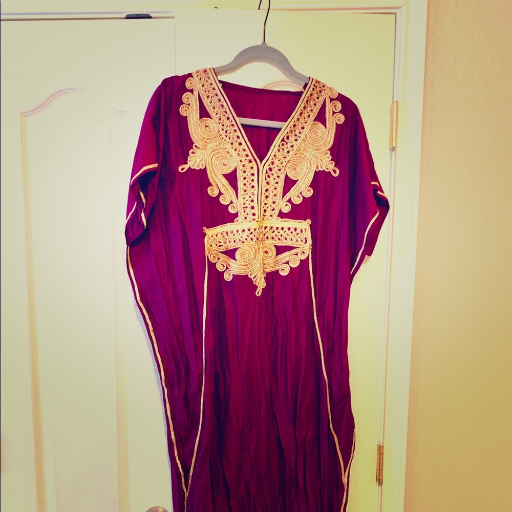 Moroccan kaftan dress